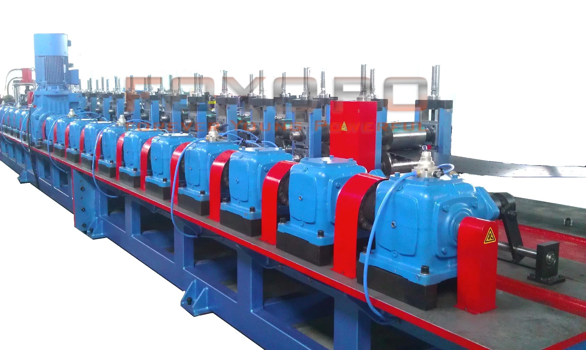 Rolling cold forming machine