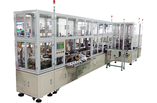 Auto parts automatic assembly machine