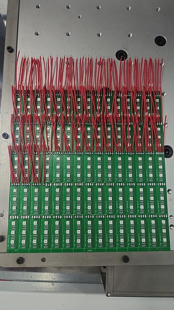 半自动PCB拼板焊线机