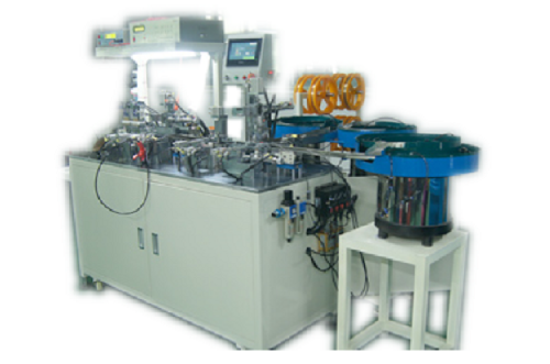 RJ45 multi-cell universal pin assembly testing machine